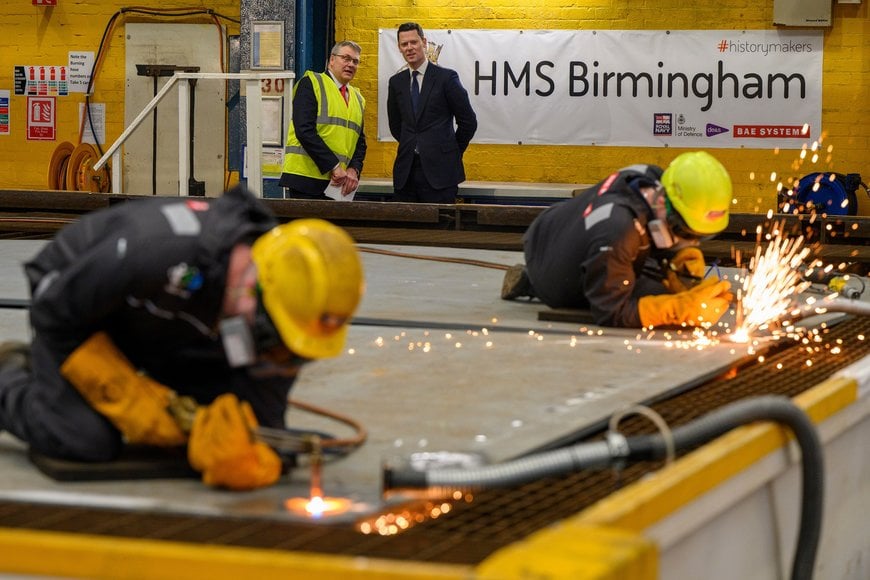 Construction of Royal Navy's fourth Type 26 frigate begins